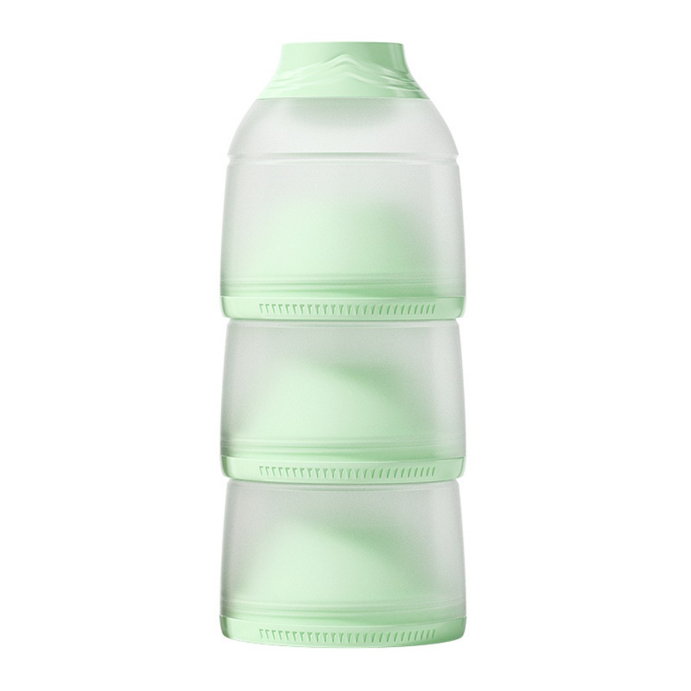 Formula Dispenser Portable - 3 طبقات صندوق مسحوق حليب الأطفال