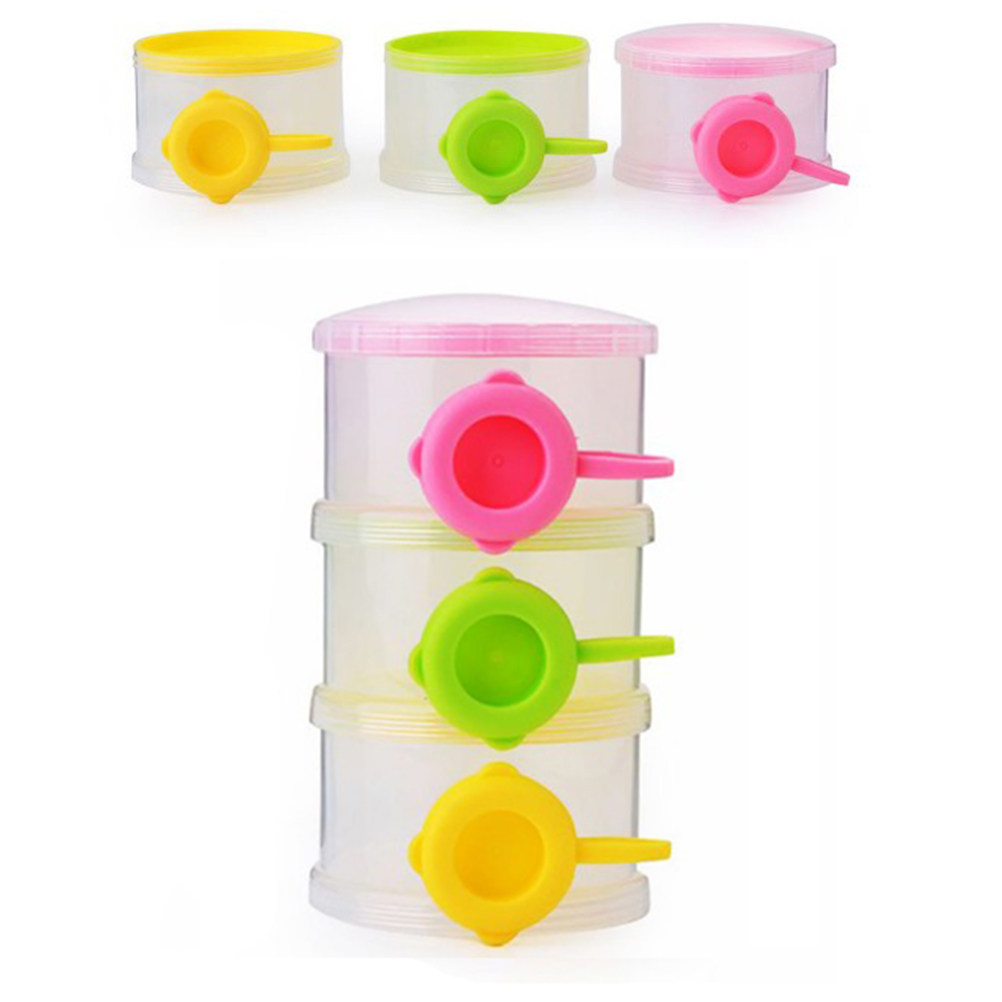 Formula Dispenser Portable - موزع مسحوق حليب الأطفال المحمول بثلاث