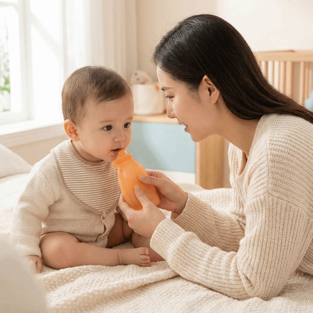 Baby Food Feeder - كيس طعام للأطفال خالٍ من مادة