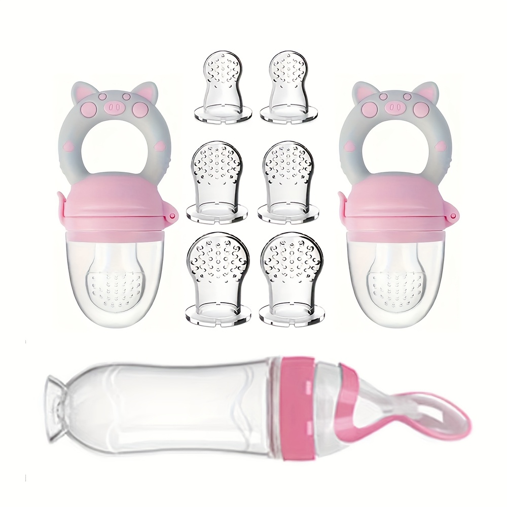 Baby Food Utensil - 9 قطع من أدوات المائدة للتغذية: