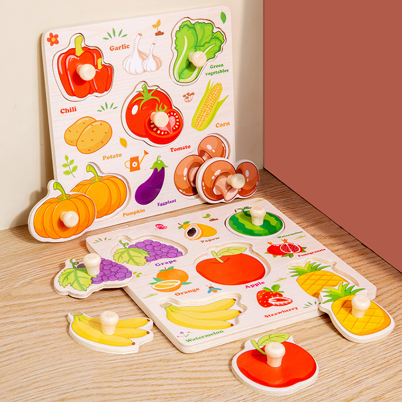 ألعاب ألغاز خشبية من مونتيسوري - مراجعة Baby Food Eat وسعره