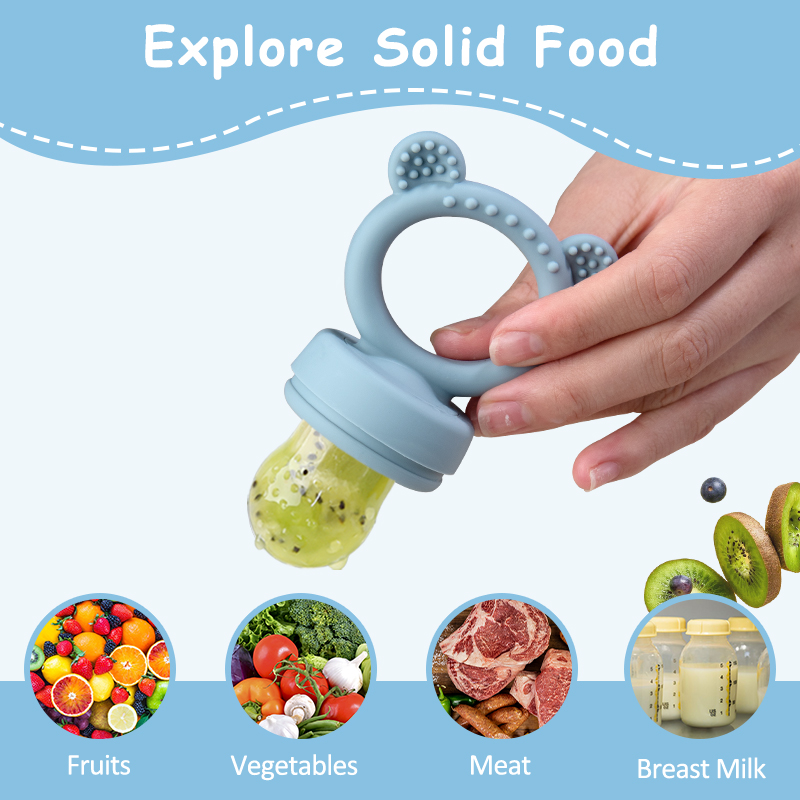 مغذي فواكه للأطفال على شكل دب  - مراجعة Baby Food Feeder وسعره