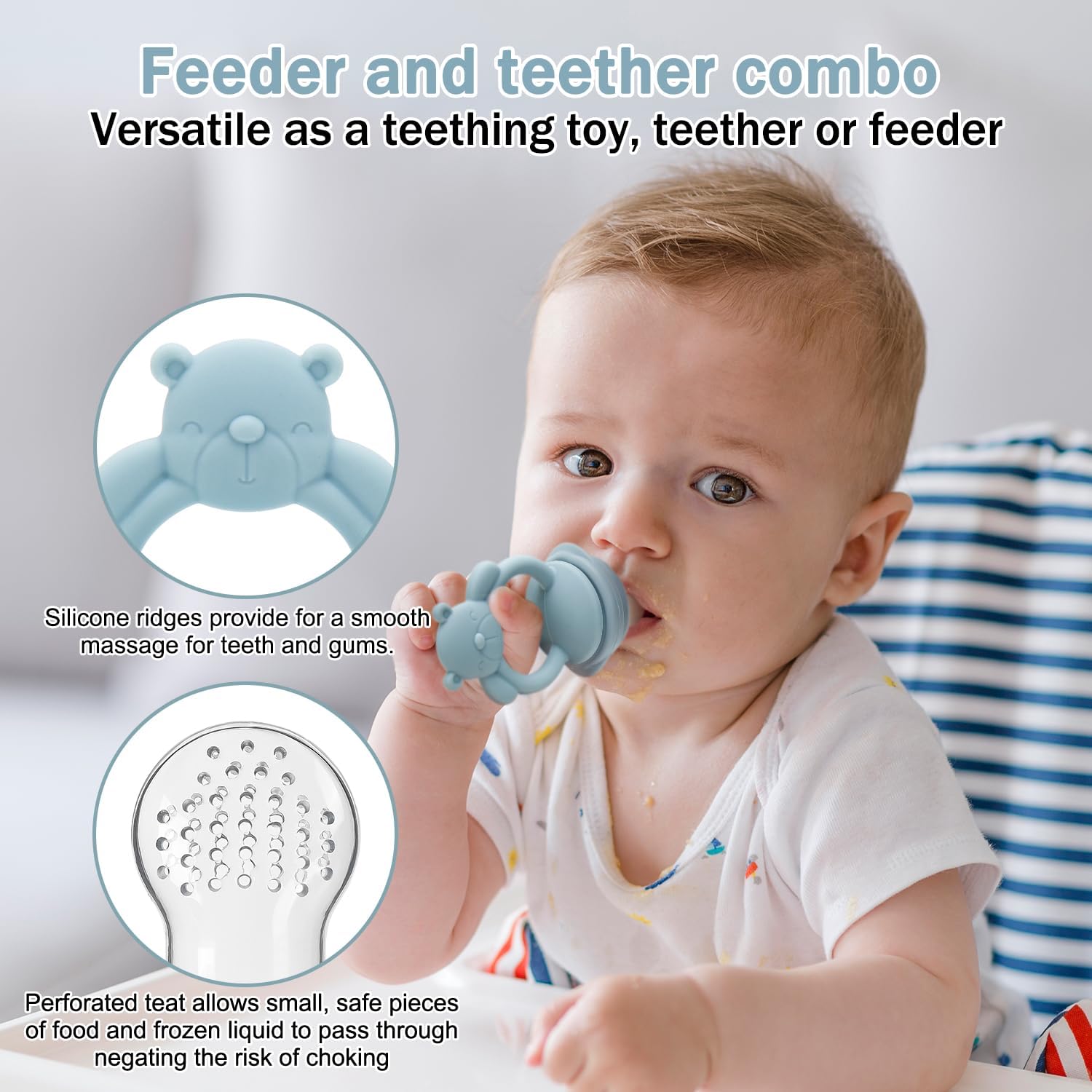 مصاصة تغذية الفواكه والأطعمة ل - مراجعة Baby Food Feeder وسعره