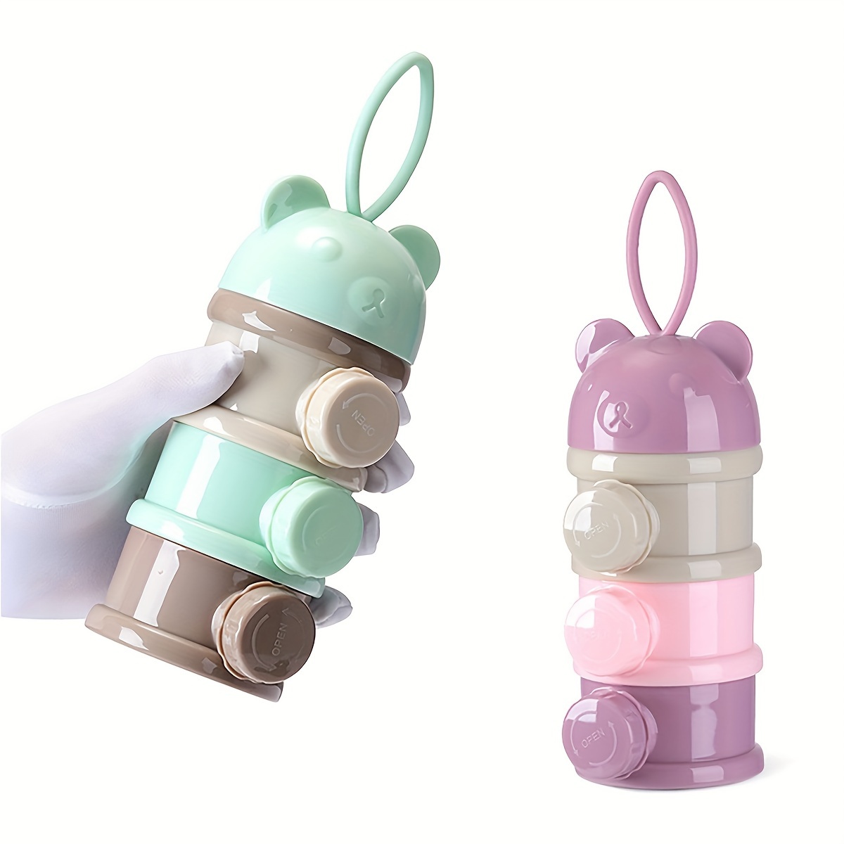حاوية مسحوق حليب الأطفال ذات س - مراجعة Formula Dispenser Portable وسعره