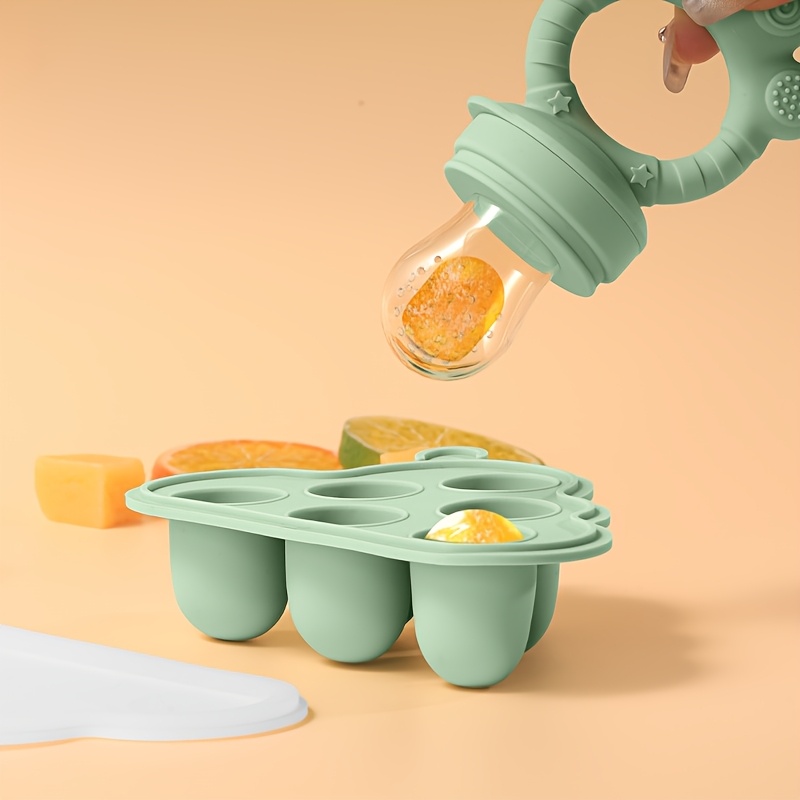 2 قطعة/1 قطعة قالب فريزر خضروا - مراجعة Baby Food Feeder وسعره