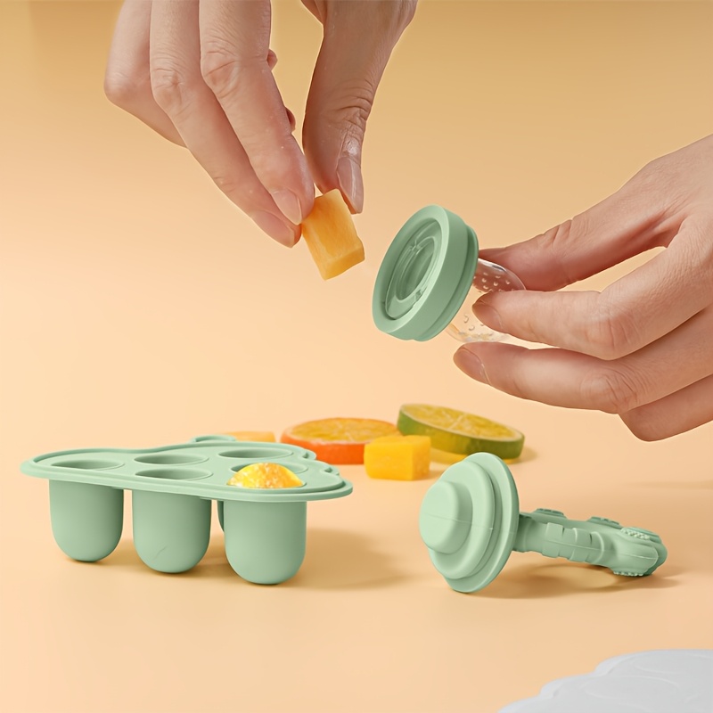 2 قطعة/1 قطعة قالب فريزر خضروا - مراجعة Baby Food Feeder وسعره