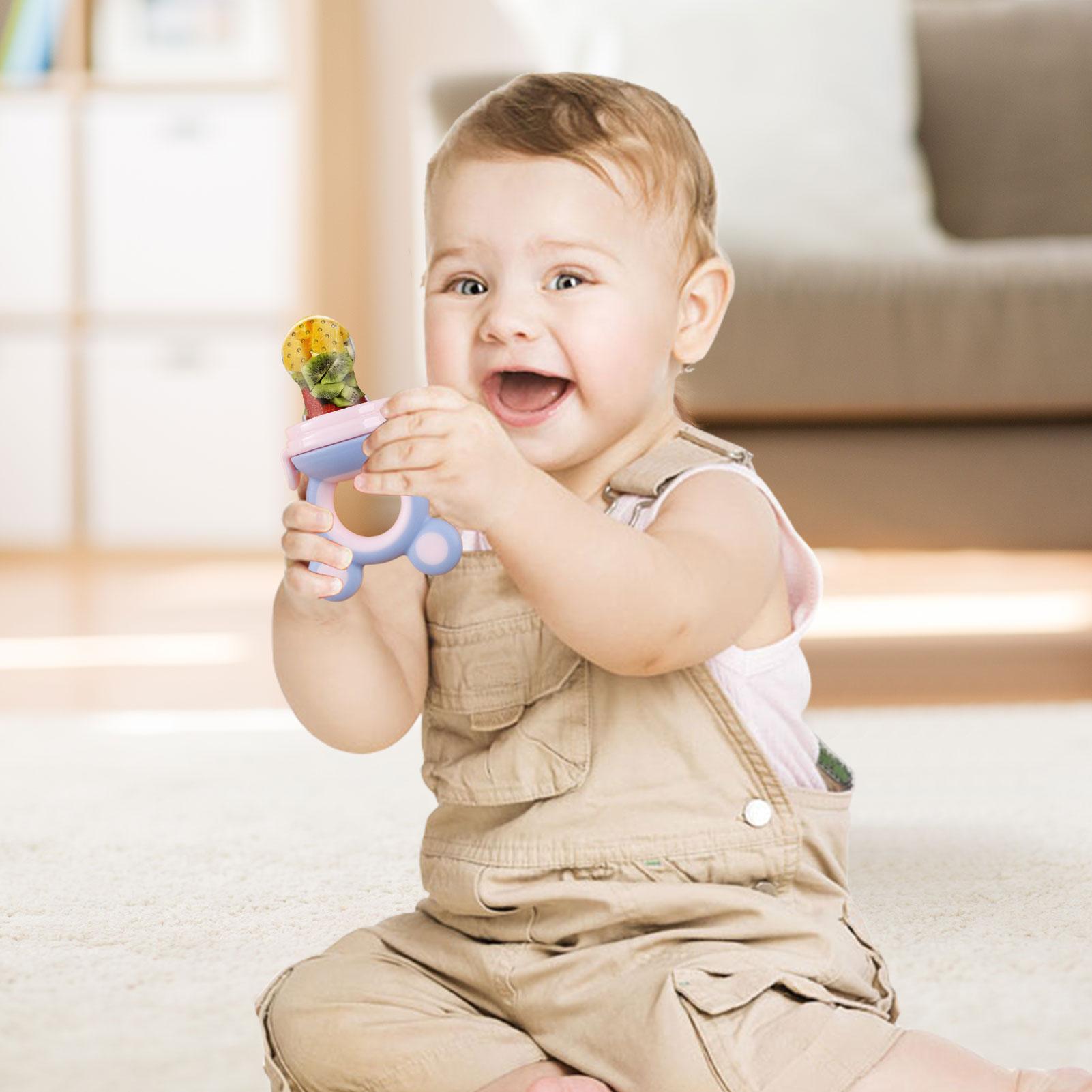 الطفل شبكة عضاضة للفاكهة الفاك - مراجعة Baby Food Weaning وسعره