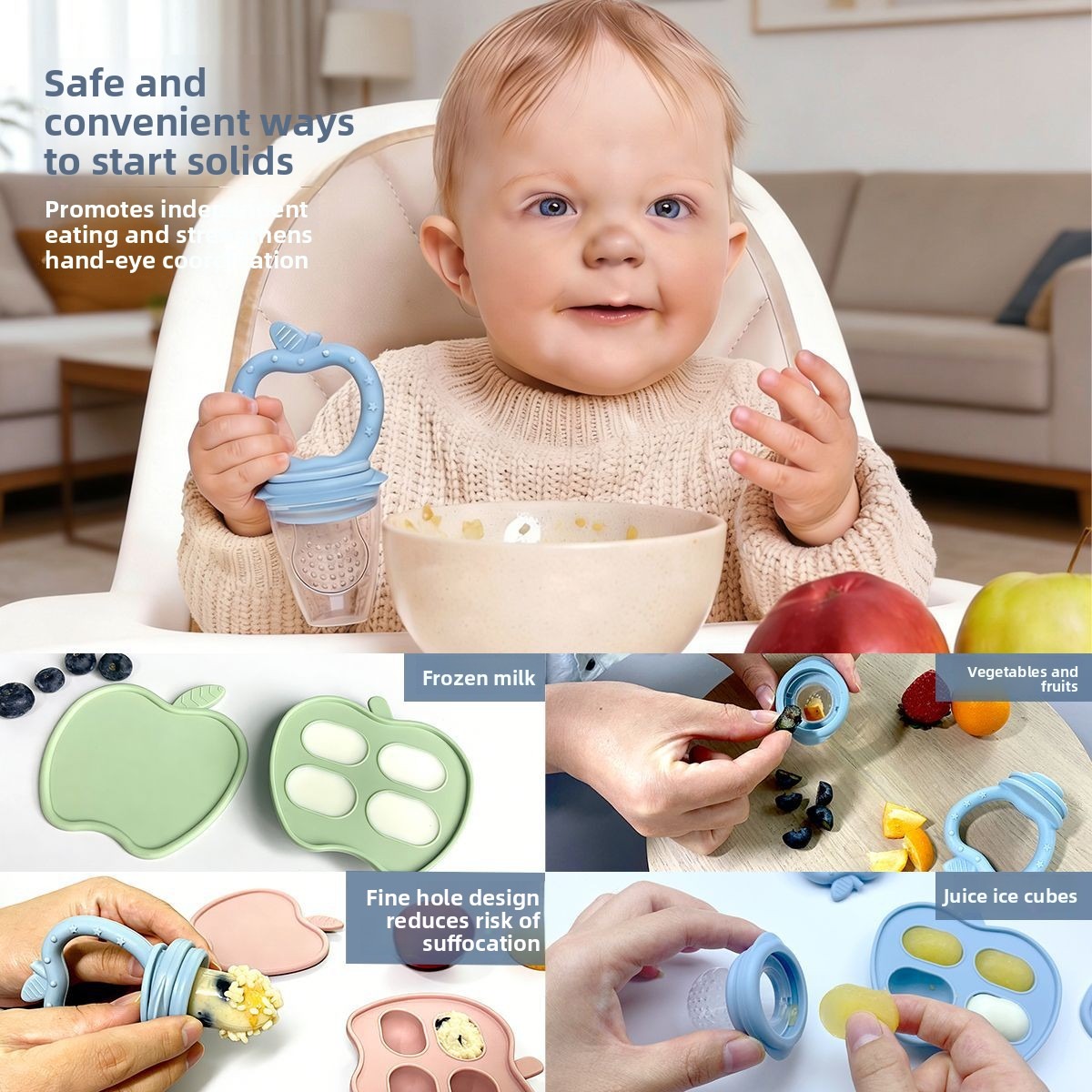 مصاصة تسنين التفاح الجديدة لمن - مراجعة Baby Food Apple وسعره