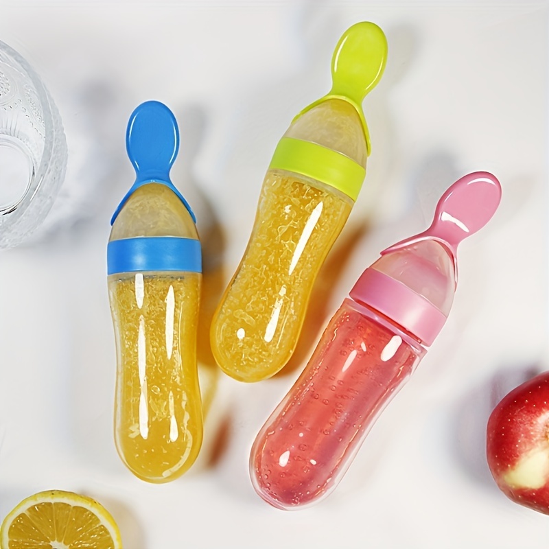 زجاجة سيليكون لتغذية الأطفال م - مراجعة Baby Food Utensil وسعره