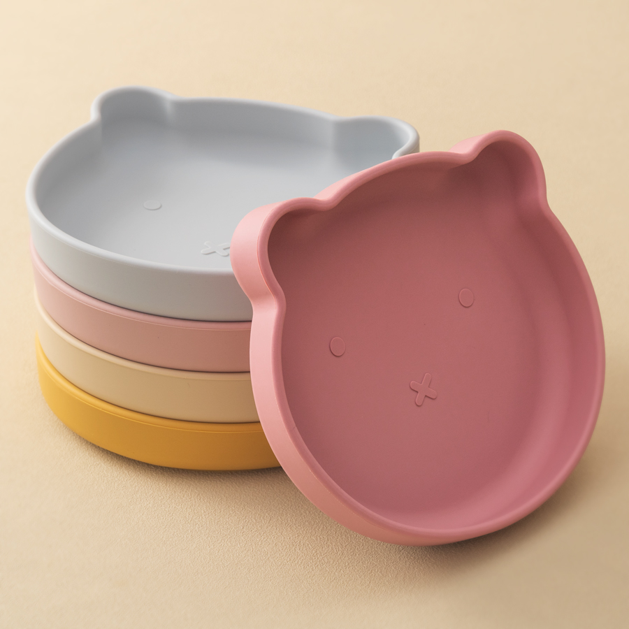 1 قطعة أطباق الطفل سيليكون شفط - مراجعة Baby Food Utensil وسعره