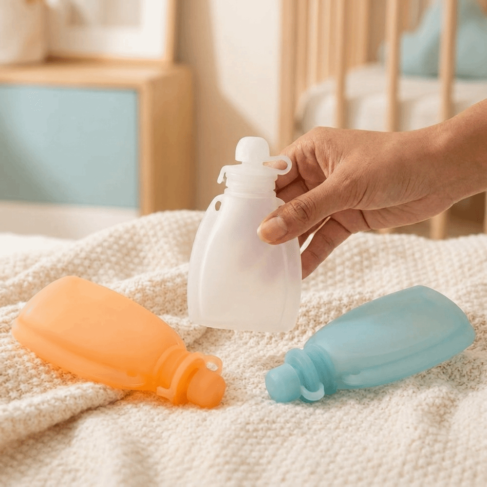 كيس طعام للأطفال خالٍ من مادة  - مراجعة Baby Food Feeder وسعره