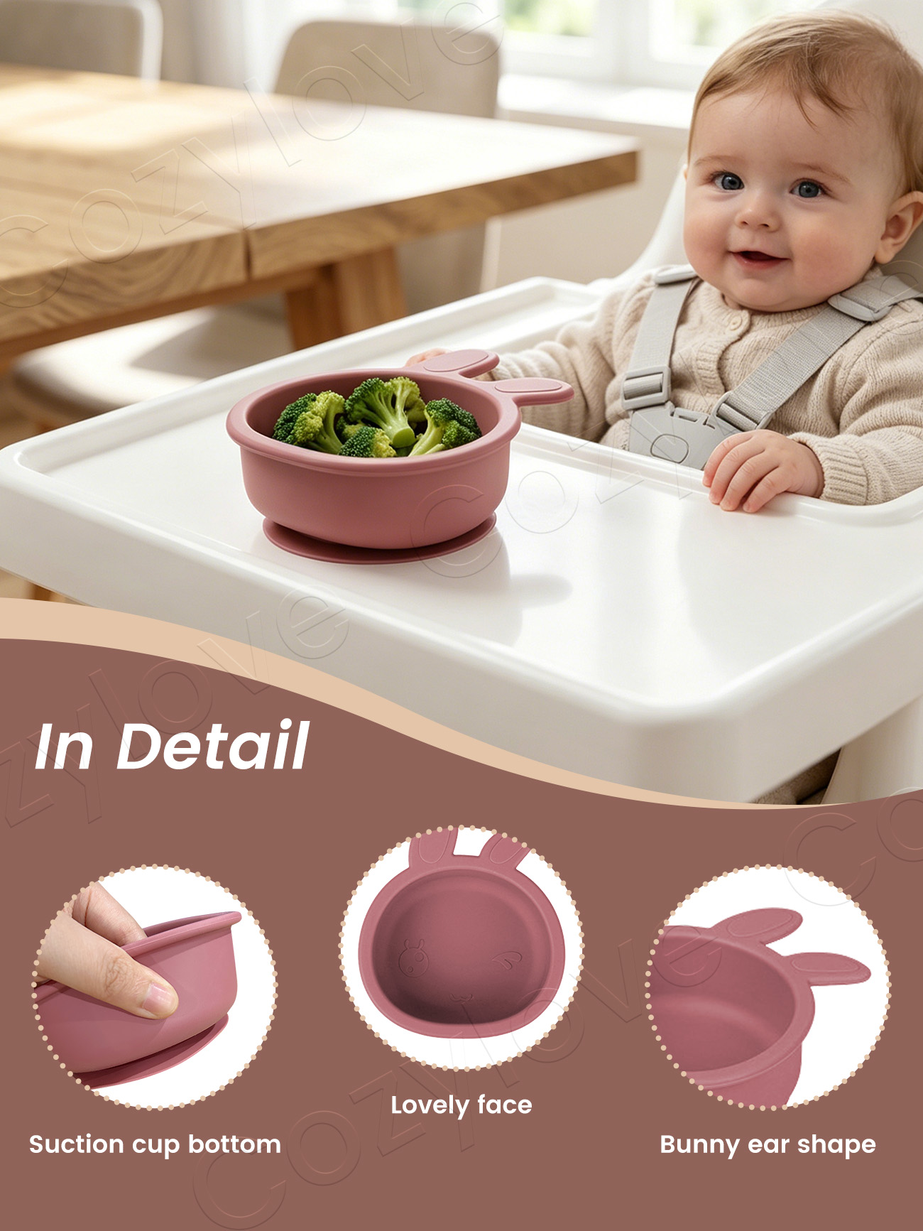 وعاء سيليكون للأطفال بتصميم أذ - مراجعة Baby Food Weaning وسعره