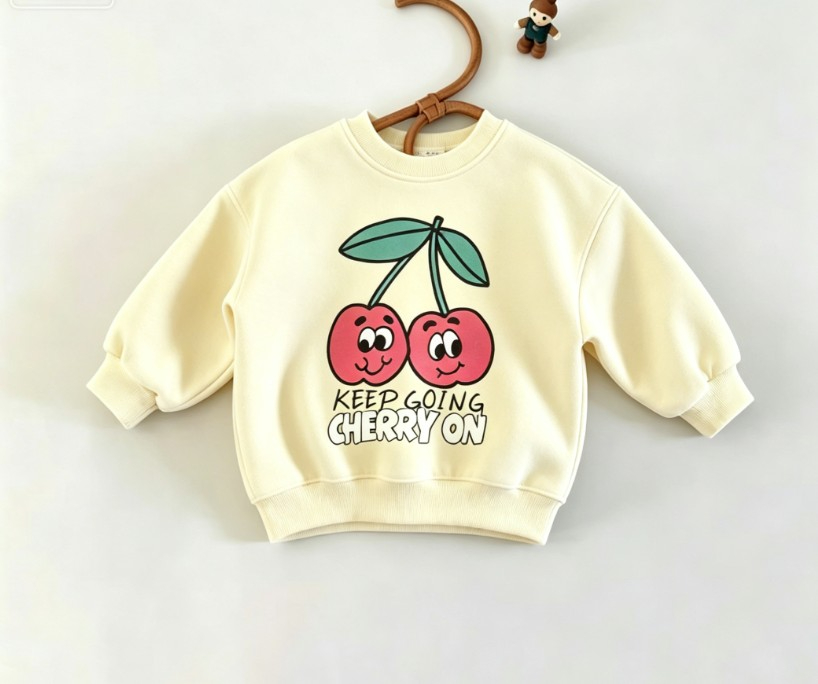 بلوفر للأطفال الصغار برقبة دائ - مراجعة Baby Food Apple وسعره